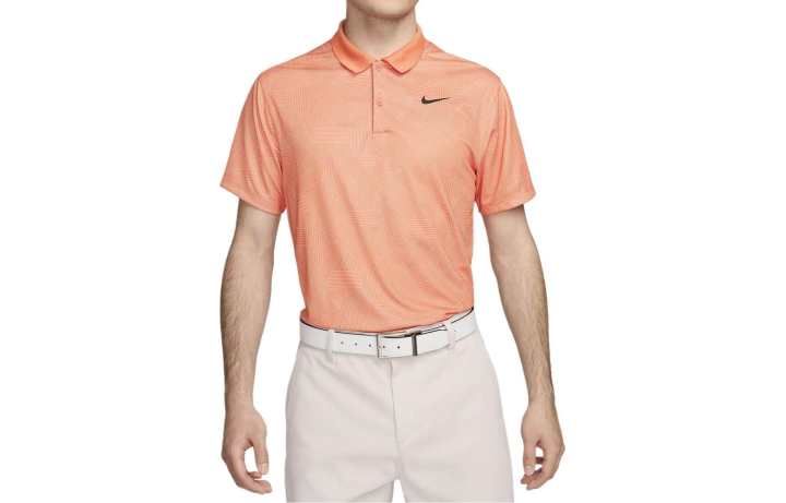 Nike Nike Polo Shirts Men's Orange Polo Collar Moderate Other