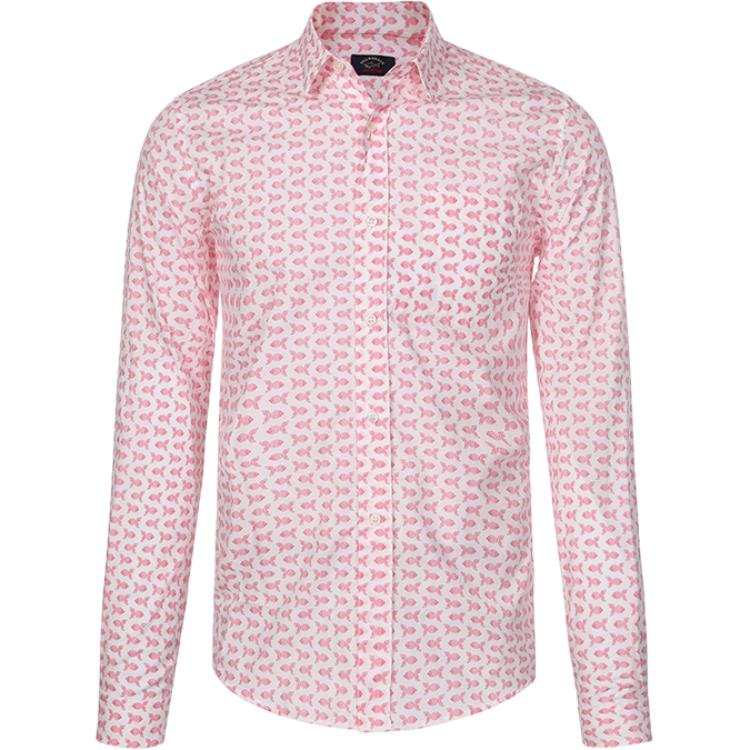 Paul & Shark Yachting Shirt Men's Pink