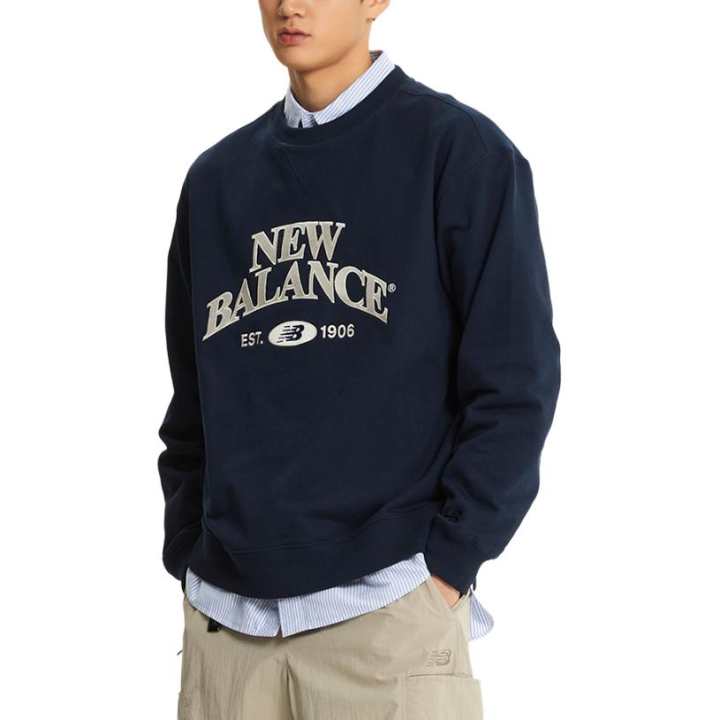 New Balance New Balance Sweatshirt Unisex Marine Blue