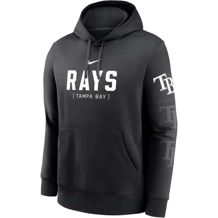 Nike Nike Tampa Bay Rays Fashion Club Men's Nike Mlb Pullover Hoodie