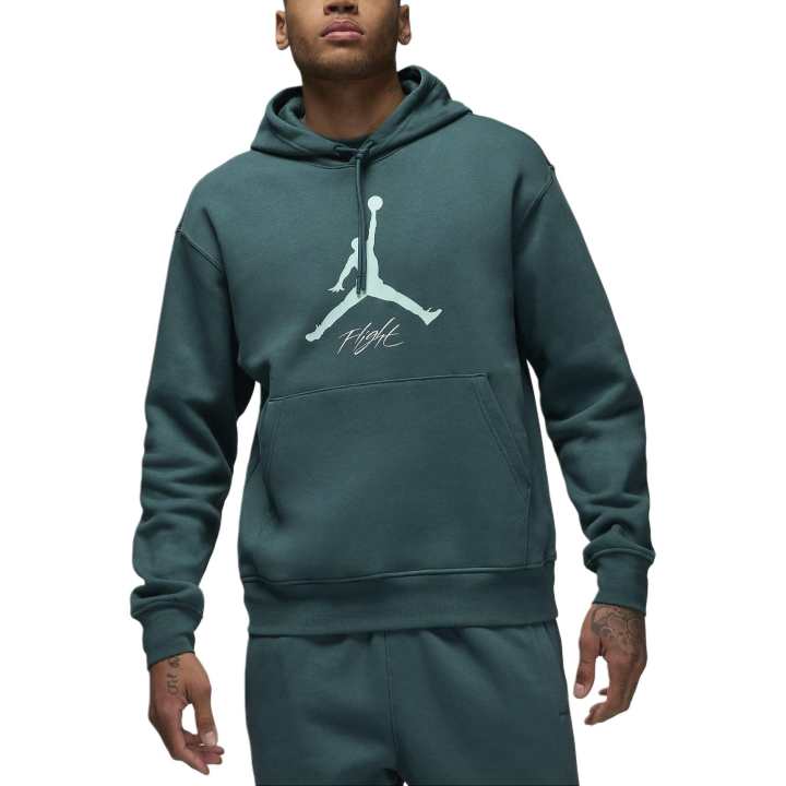 Jordan Jordan ESSENTIALS Fleece Hoodie Sweatshirt Men's Oxidation Green