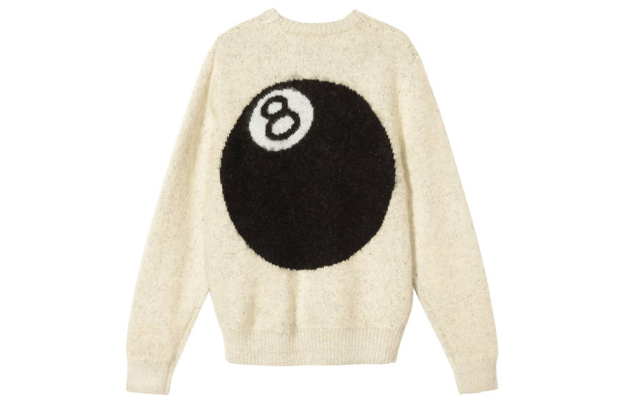Stussy 8 Ball Heavy Brushed Mohair Sweater