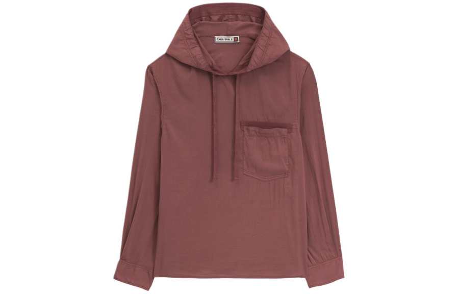 ZARA ZARA Polo Shirt Men's Raspberry