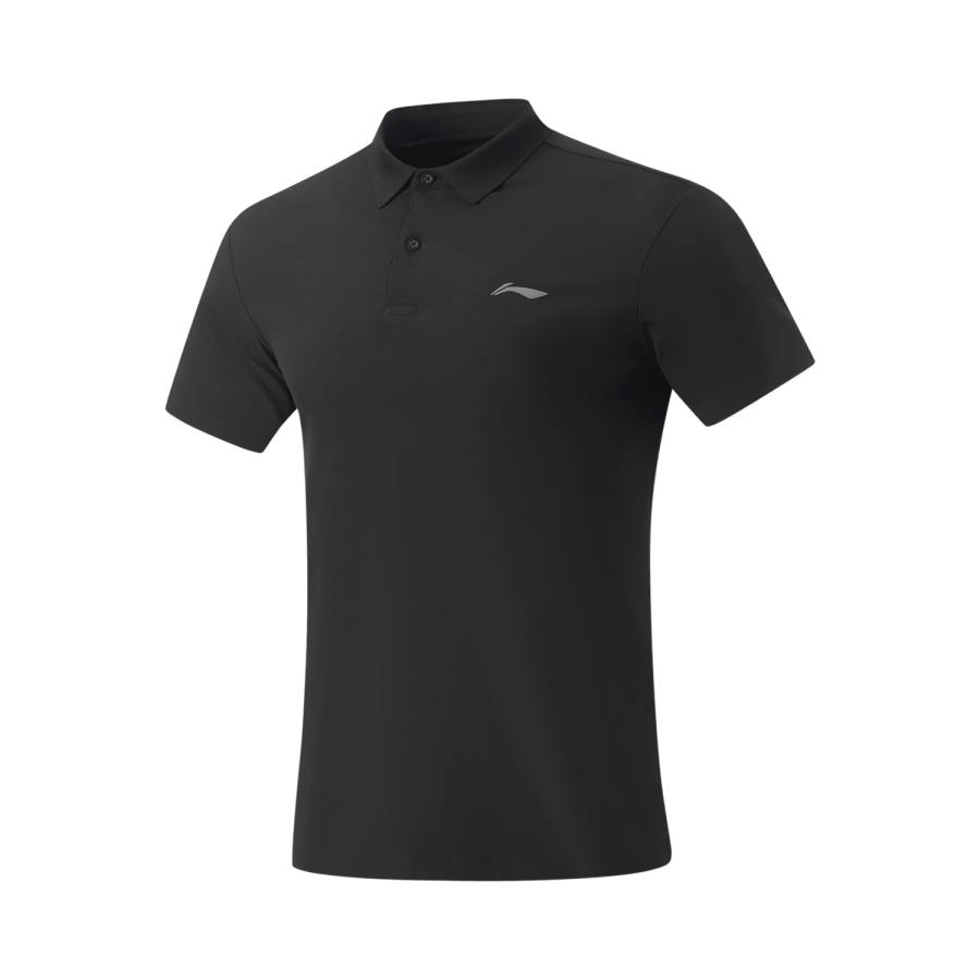 Li-Ning Li Ning Fitness Series Polo Shirt Men's Black