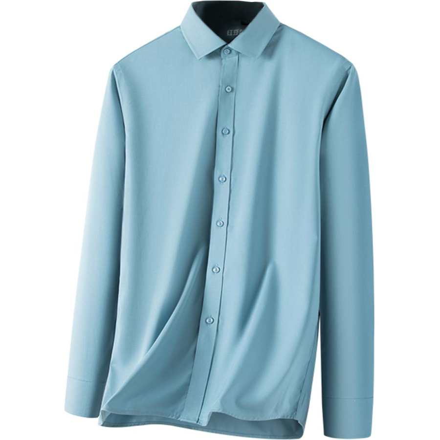 Hodo Red Bean Shirt Men's Blue Green