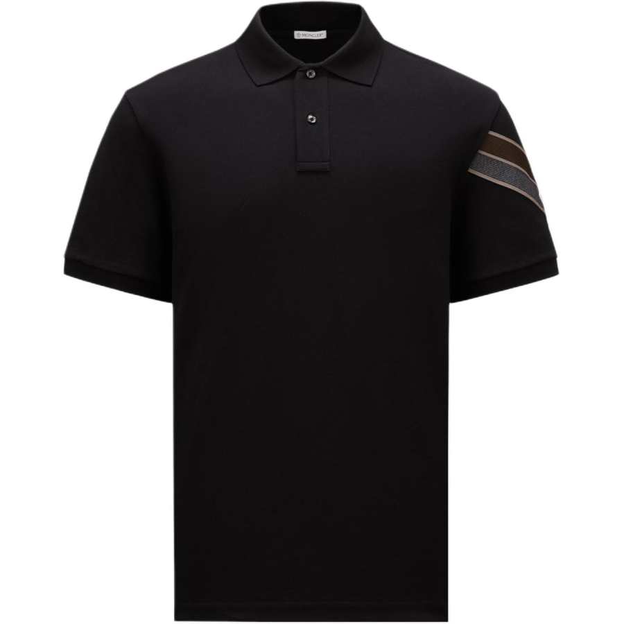 Moncler Logo Patch Short-Sleeved Polo Shirt