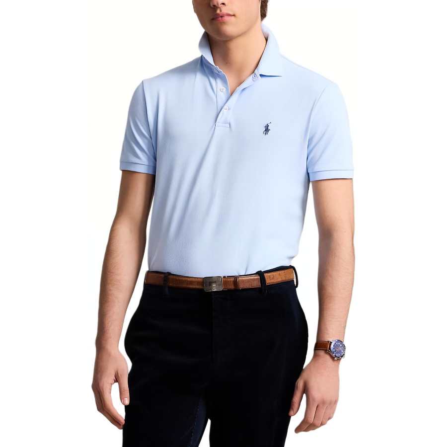 Polo Ralph Lauren SS24 Polo Shirt Men's Workplace Blue