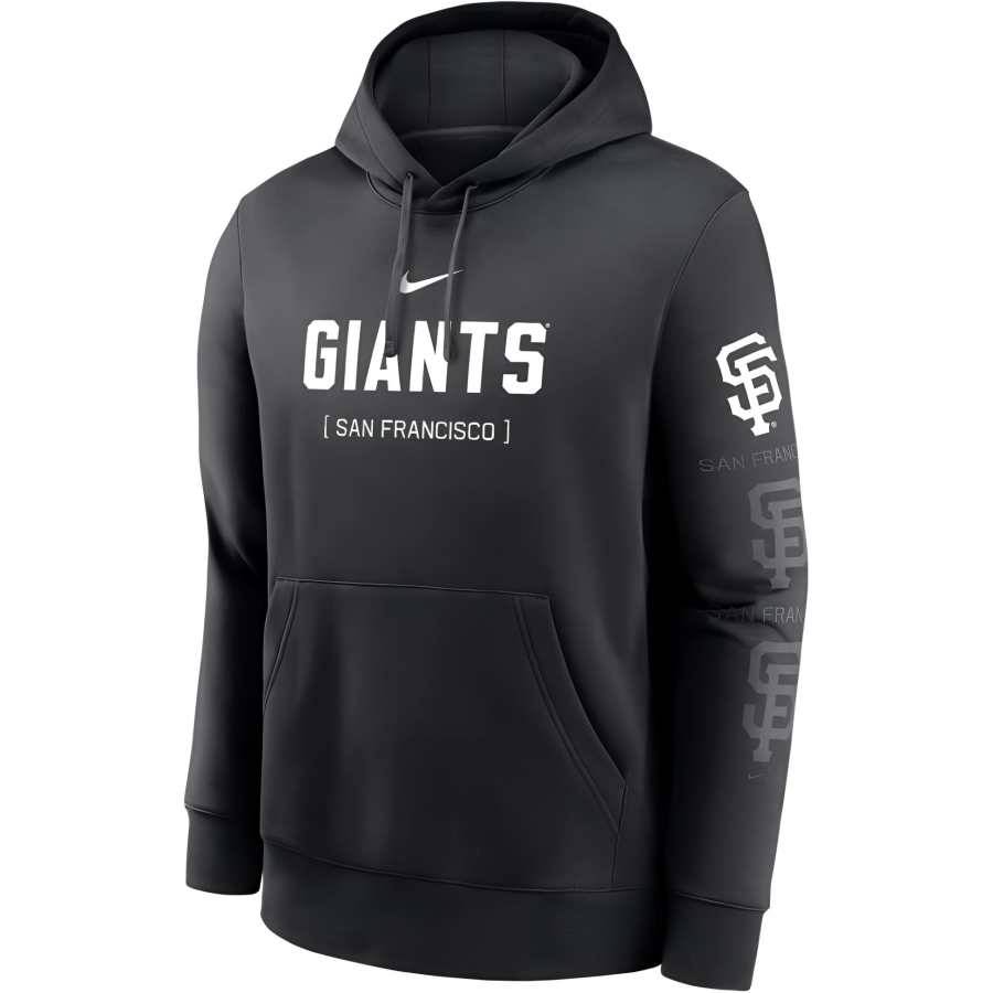Nike Nike San Francisco Giants Fashion Club Men's Nike Mlb Pullover Hoodie