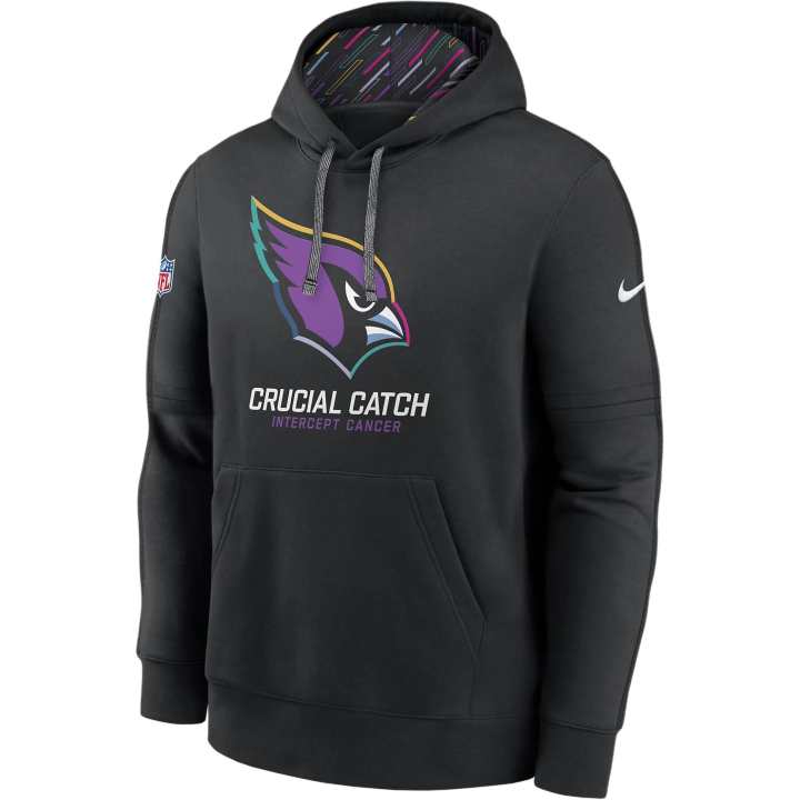Nike Nike Arizona Cardinals Crucial Catch Club Men's Nike Nfl Pullover Hoodie