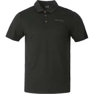 Rock Cloud Polo Shirt Men's Obsidian Black