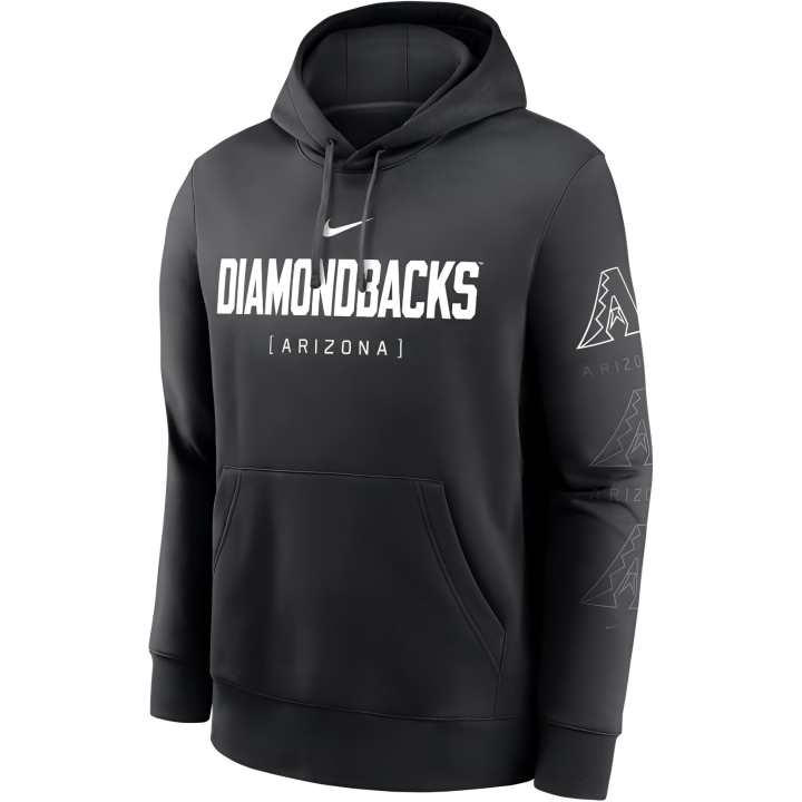 Nike Nike Arizona Diamondbacks Fashion Club Men's Nike Mlb Pullover Hoodie