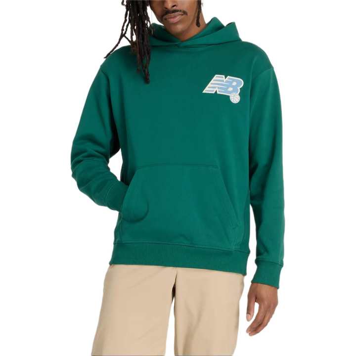 New Balance New Balance Logo-patch Hoodie