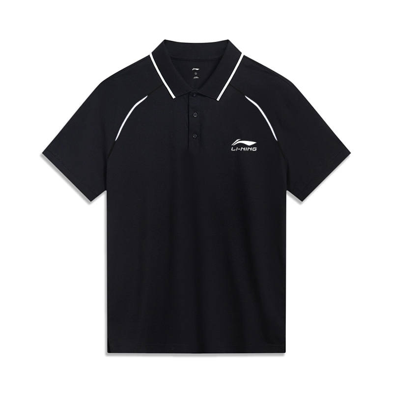 Li-Ning Li Ning Sports Life Collection Polo Shirt Men's Black