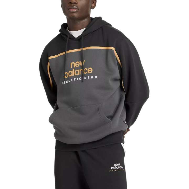 New Balance New Balance Classics Fleece Hoodi Sweatshirt Men's Black