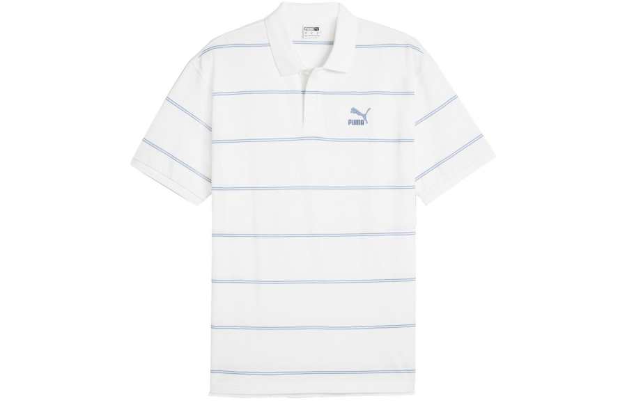 PUMA PUMA TEAM Polo Shirt Men's White
