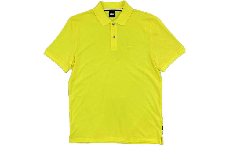 HUGO BOSS SS24 Polo Shirt Men's Bright Yellow