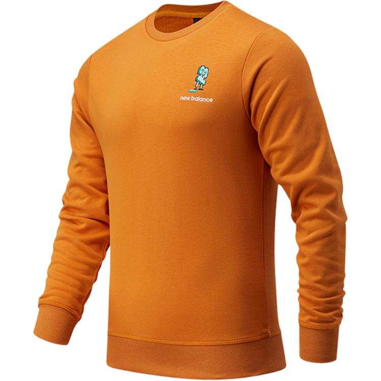 New Balance New Balance Sports Life Collection Sweatshirt Unisex Orange