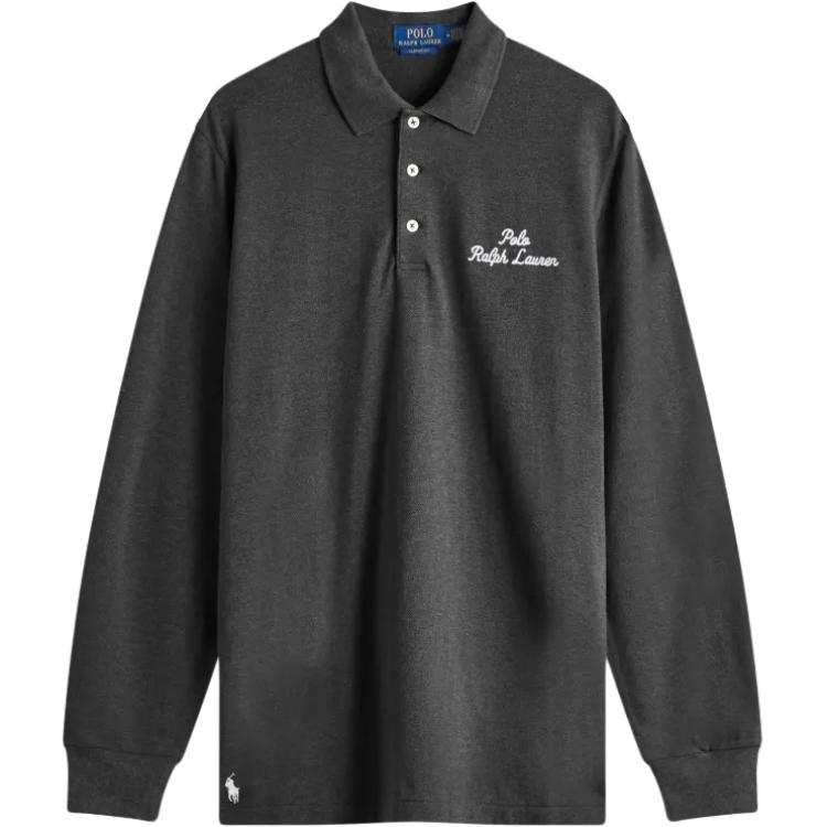 Polo Ralph Lauren Script Logo Long Sleeve Polo