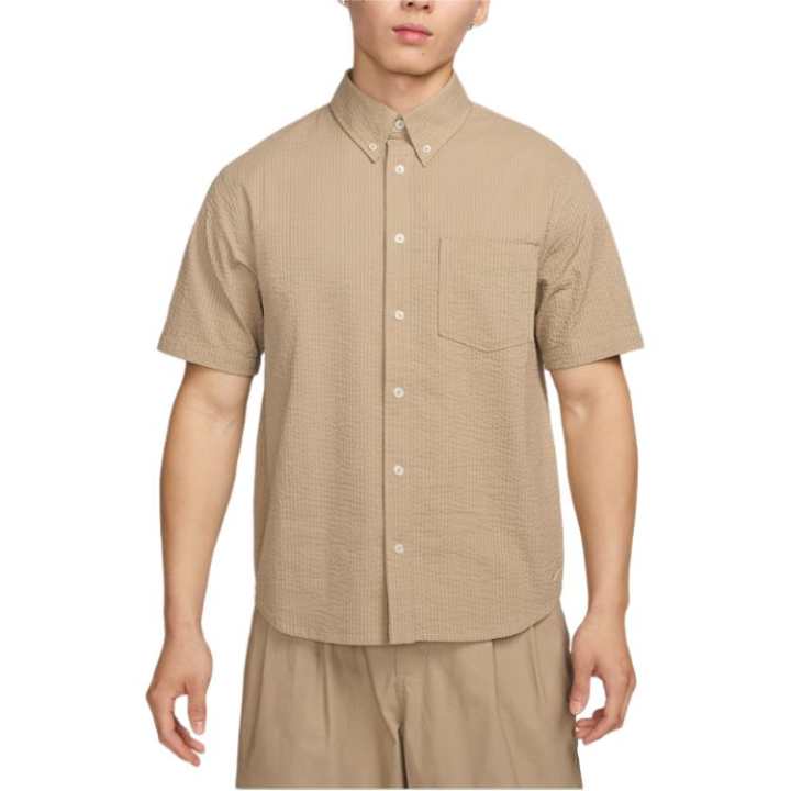 Nike Nike Shirts Men's Beige Lapel Moderate Other
