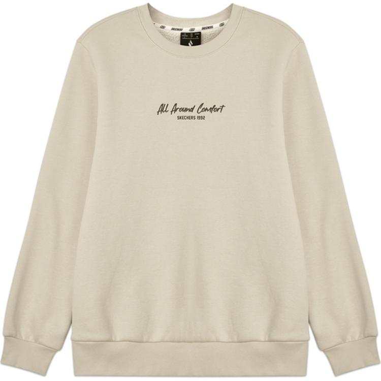 Skechers Sports League Collection Sweatshirt Unisex Light Brown