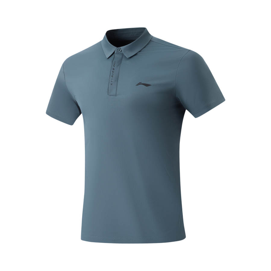 Li-Ning Li Ning Fitness Series Polo Shirt Men's Snail Dark Cyan
