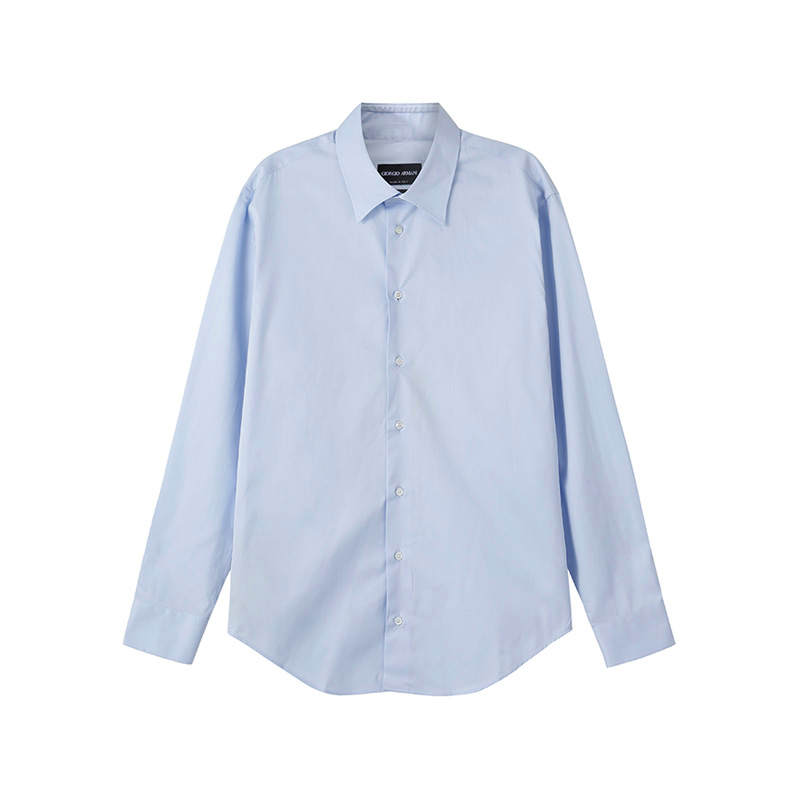 GIORGIO ARMANI SS24 Shirt Men's Light Blue