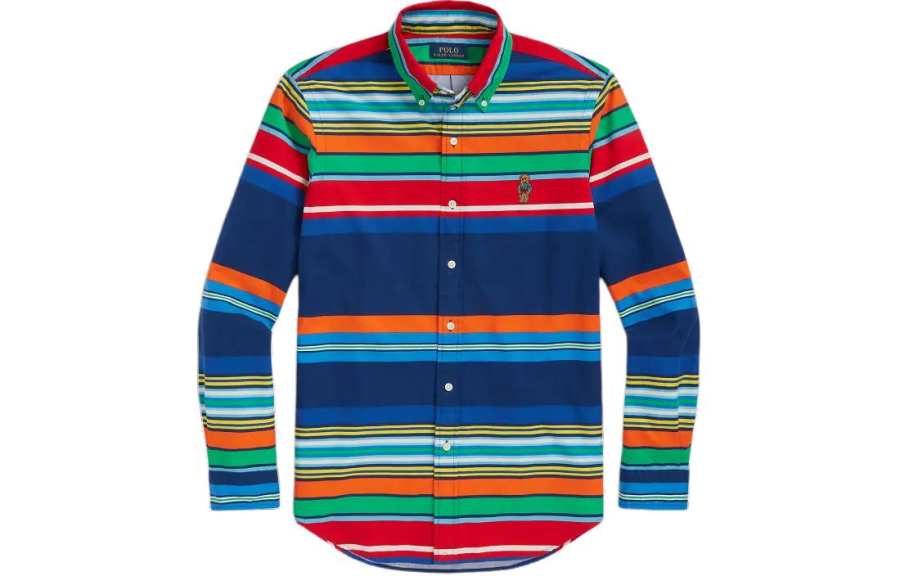 Polo Ralph Lauren Polo Bear Shirt Classic Version Men's Multicolor