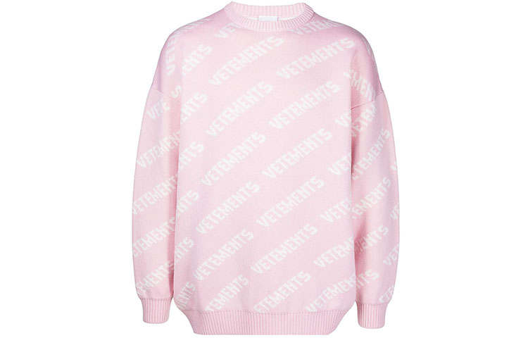 Vetements Logo intarsia Sweater