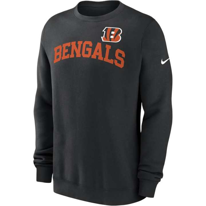 Nike Nike Cincinnati Bengals Club Men's Nike Nfl Pullover Crew