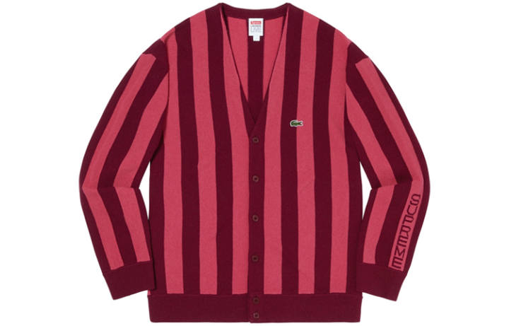 Supreme Supreme x LACOSTE Collaboration FW19 Knitwear Unisex Red