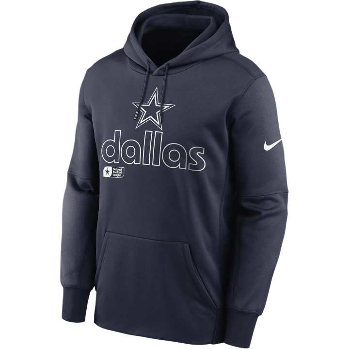 Nike Nike Dallas Cowboys Men's Nike Therma Nfl Pullover Hoodie