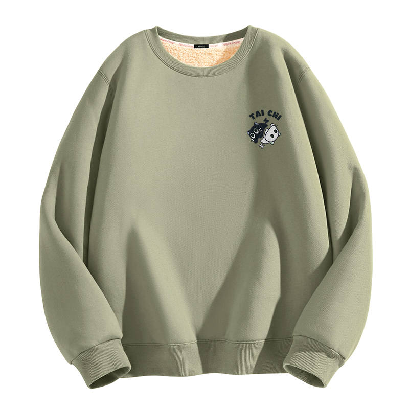 MINISO Sweatshirts Unisex Crew Neck Moderate Heavyweight