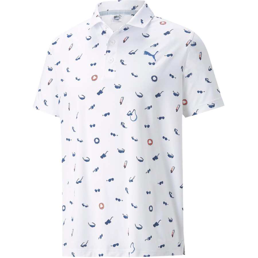 PUMA MATTR Polo Shirt Men's White