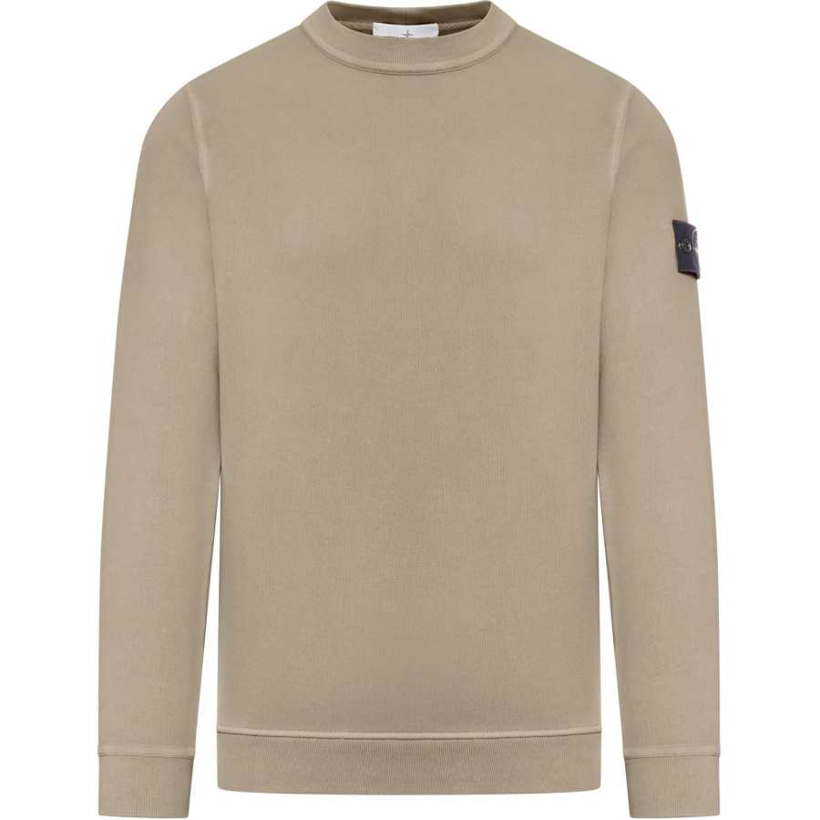 STONE ISLAND STONE ISLAND Logo Patch Crewneck Sweatshirt