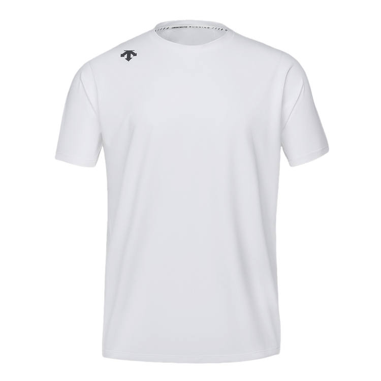DESCENTE RUNNING T Shirts Men's Crew Neck Moderate Straight Fit