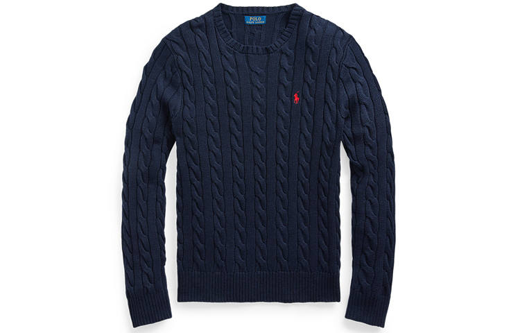 Polo Ralph Lauren Sweater Standard Men's Hunter Navy Blue