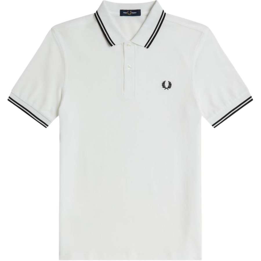 FRED PERRY Twin Tipped Short Sleeved Polo Shirt