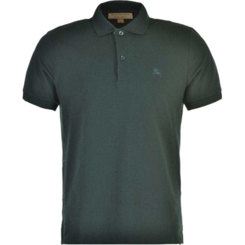 Burberry Polo Shirt Men's Green