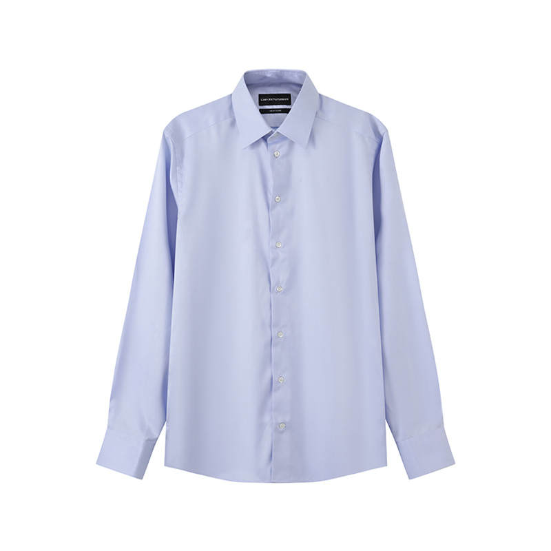EMPORIO ARMANI SS24 Shirt Men's Light Blue