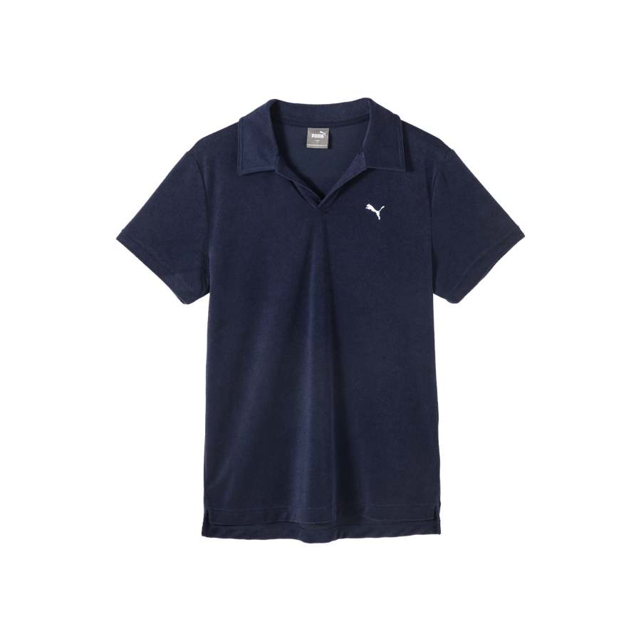 PUMA Polo Shirt Men's Tweed Blue