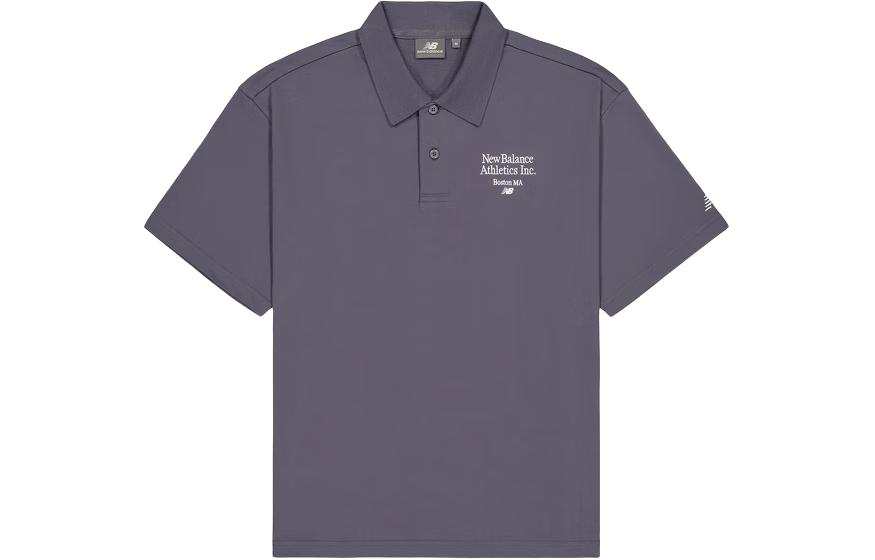 New Balance New Balance Polo Shirt Men's Gray