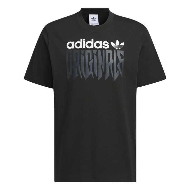 Adidas Adidas T Shirts Men's Black Crew Neck Moderate Other