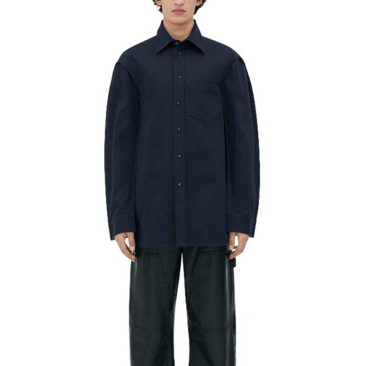 Bottega Veneta Shirt Men's Midnight Blue