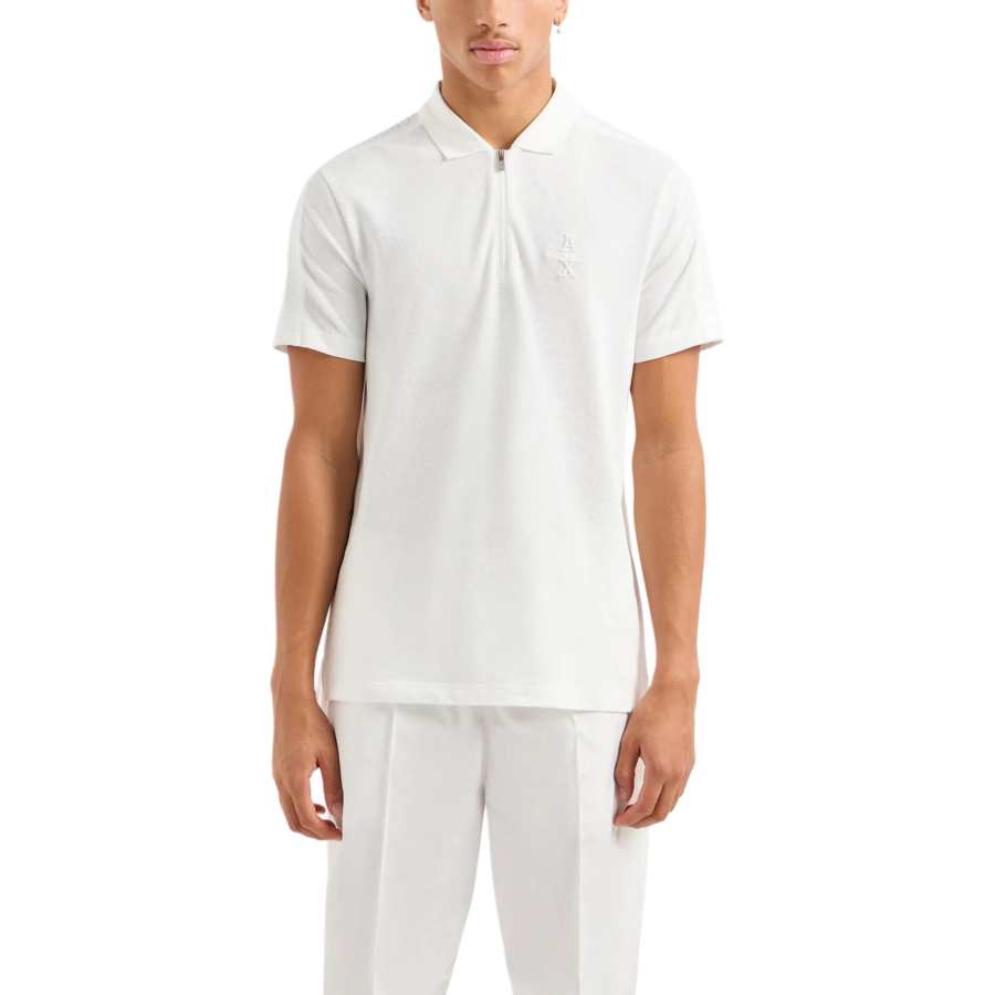ARMANI EXCHANGE ARMANI EXCHANGEAE SS24 Polo Shirt Men's White