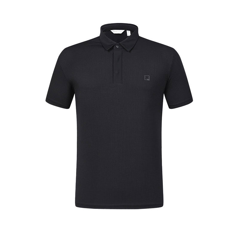 FILA Polo Shirts Men's Legend Blue Polo Collar Moderate Straight Fit