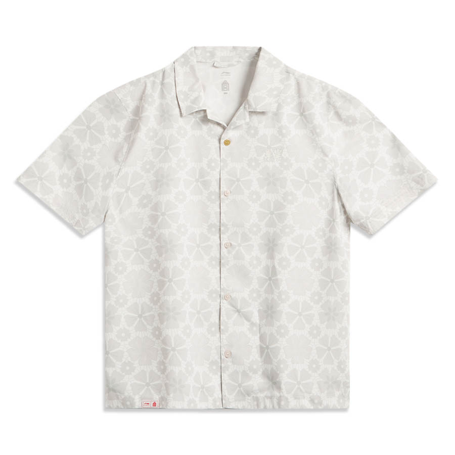 Li-Ning Li Ning x GUGONG,LIANMINGKUAN China Culture Collection Shirt Men's White