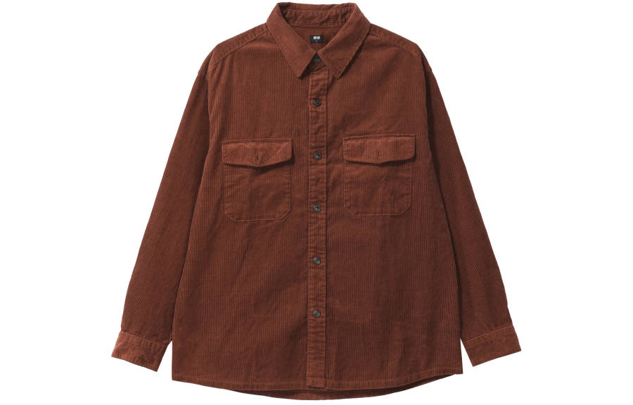 UNIQLO Shirts Unisex Orange Red 26 Moderate Workwear