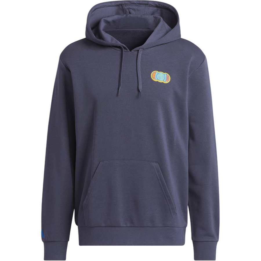 Adidas Adidas Rldwide Worldwide Hoops Hoodie Sweatshirt Men's Dark Navy Blue