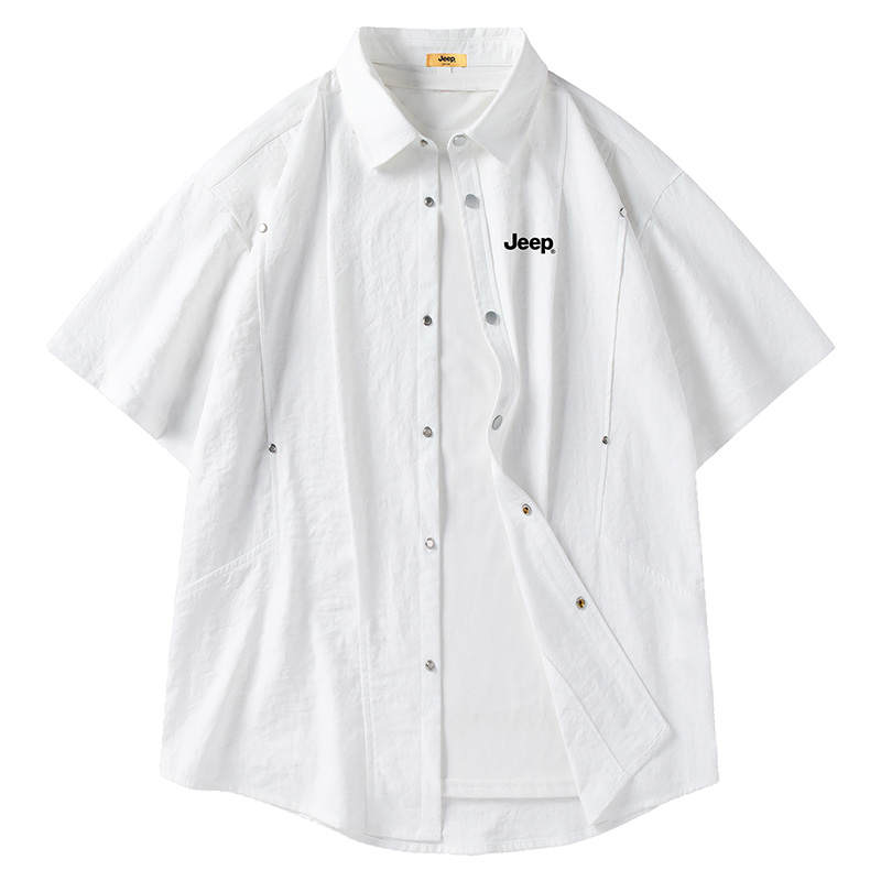 Jeep Jeep Shirts Unisex Lapel Moderate