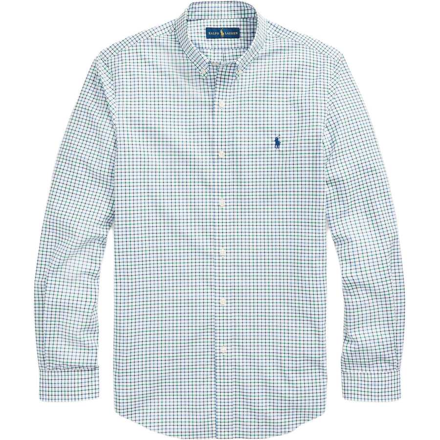 Polo Ralph Lauren SS24 Shirt Men's Blue Green